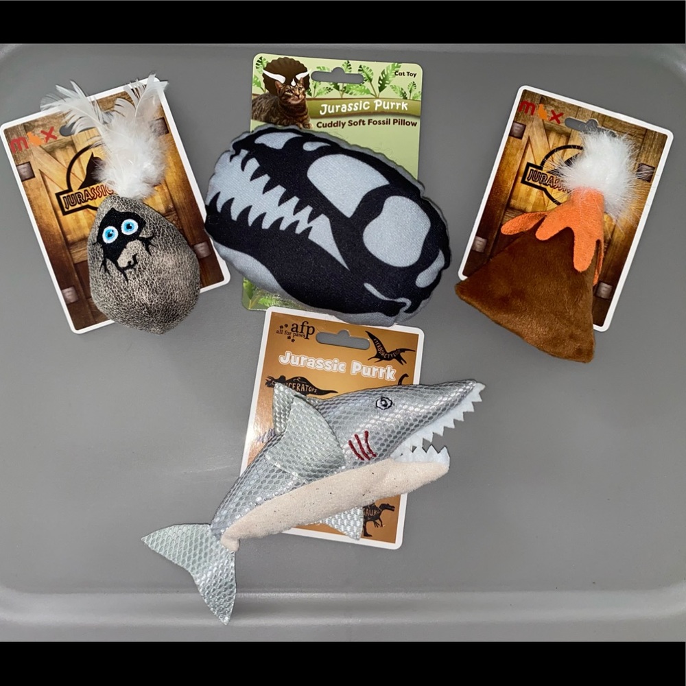 Jurassic Purrk KitNip Box Toys!